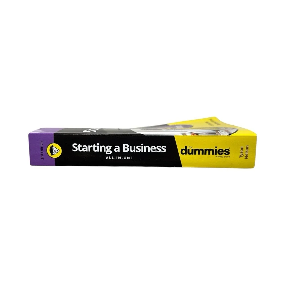 Starting a Business All-In-One for Dummies Paperback 6 Books In 1 Tyson, Nelson